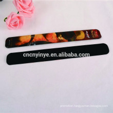 animal vinyl soft pvc customized slap wristband